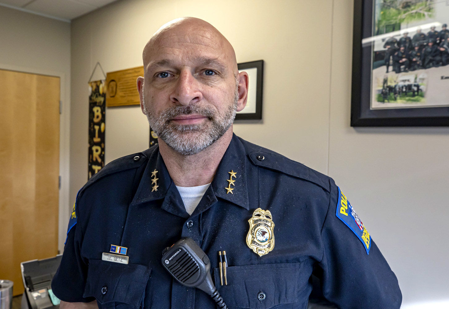 Decatur, Illinois, Police Chief Jim Getz